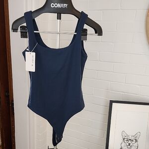 Navy Blue Bodysuit, Medium